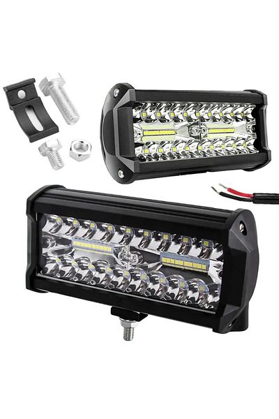OEM Proiector Auto LED 120W, 2850Lm, 6000K – Bara Combo Spot/Flood