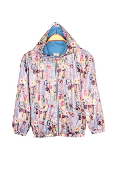 Mommo Kids Harf Desenli Rüzgarlık
