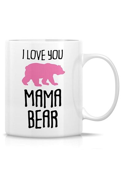 Generic Retreez Funny Mug - I Love You Mama Bear 11 Oz Ceramic Coffee Mugs - Funny, Sarcasm, Sarcastic, Ins
