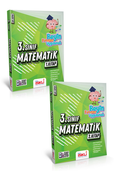 Bilal Işıklı Yayınları Beyin Fırtınası Uygulamalı 3.Sınıf Matematik Soru Bank...