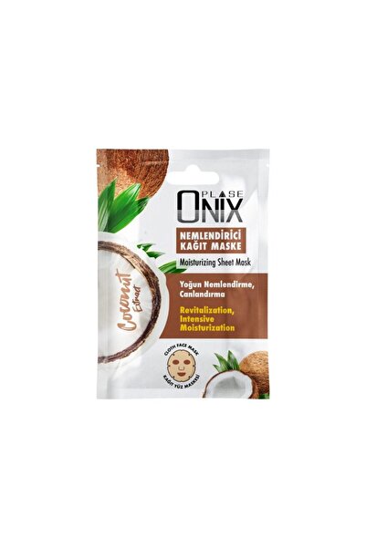 Morfose ONIX NEMLENDİRİCİ KAĞIT YÜZ MASKESİ 20 ML (COCONUT