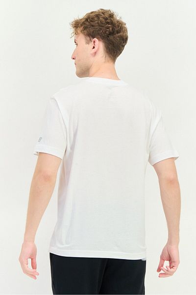 New Balance Men Sportswear Fit Short Sleeves Outdoor T-Shirt, White