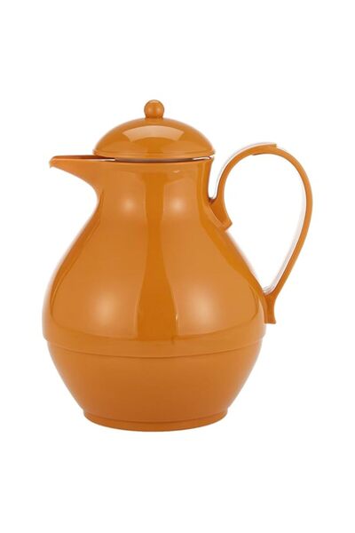 Generic Helios Plastic 1 Liter Vacuum Flask, Tiger