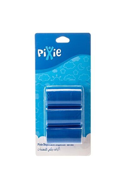 Generic Brand Pixie Disposable Dispenser Refill, Blue (3 Rolls 60 bags) Baby ...