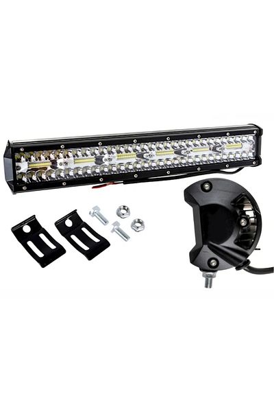 OEM Proiector Auto LED 360W, 13.200Lm, 6000K Alb Rece, Bara Luminoasa Combo Spot + Flood, IP67