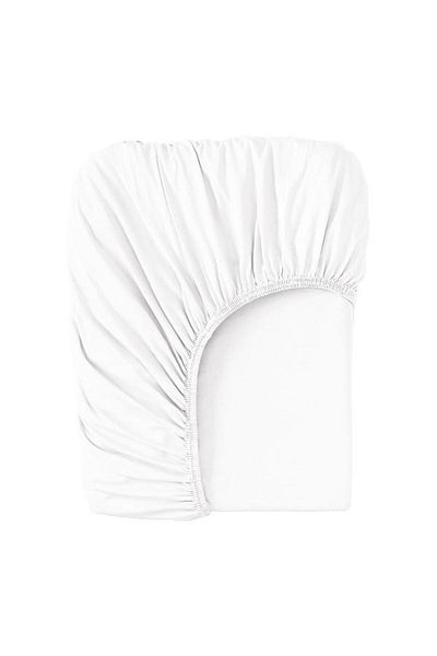 CHILDHOME Mattress Sheet 50x90 cm, Cotton White