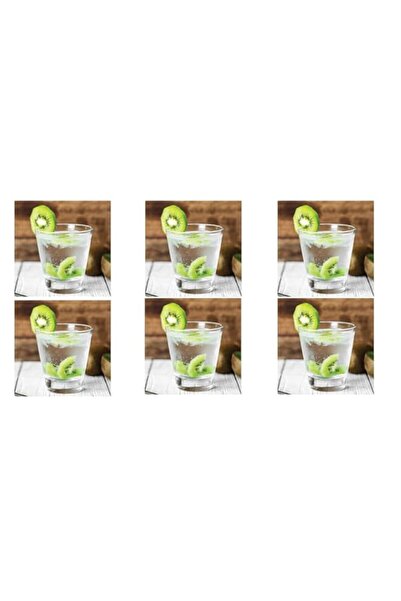 Generic أوشن ستوديو روك جلاس، عبوة من 6 قطع، شفاف، 345 مل، B1611206