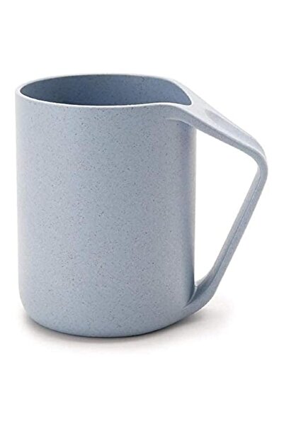 Generic كوب من قش القمح الملون الضحل - أزرق، BD-WS-14