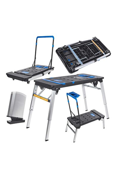 GEKO UNIVERSAL FOLDING MULTIFUNCTIONAL WORKBENCH 7 IN 1