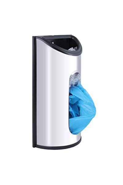 Generic Grocery Bag Dispenser Stainless Steel Wall Mount Kitchen Grocery Plas...