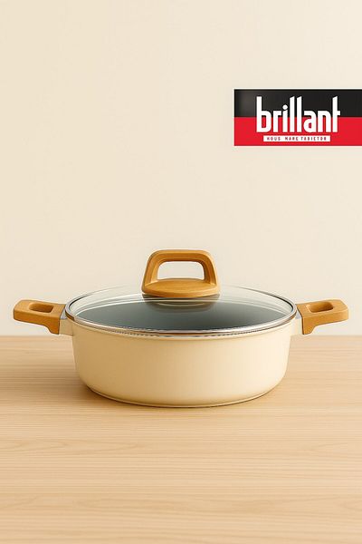 Brillant Quantum Ceramic Basik Rice Pot 26cm