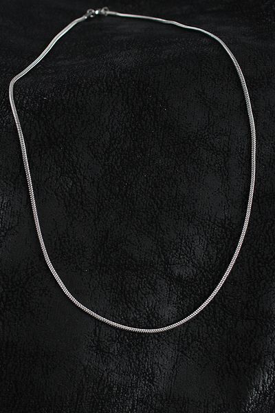 STİLLOVE 316L Steel Braided Chain Model Silver Color Men's Necklace