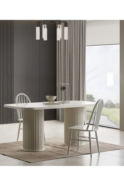 AYDINEV PARDA MDF YEMEK MASASI