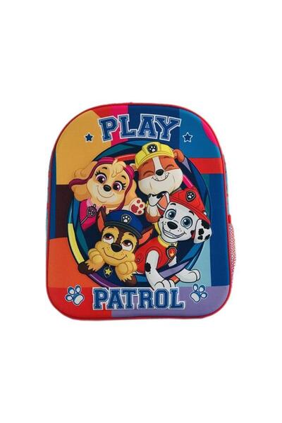 PAW PATROL Rucsac 3D Patrula Cățelușilor cu 1 compartiment mare cu fermoar, 1...