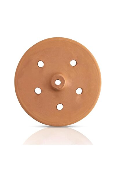 Generic Hakan Handmade Clay Pot Dolma Lid Cover, Unglazed Terracotta Grape Le...