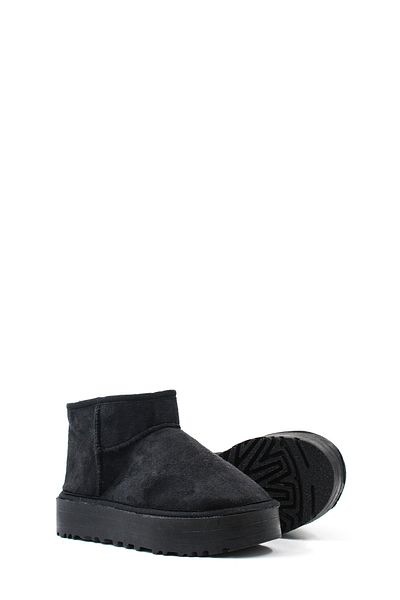 Ayakkabıhane Black Comfortable Women's Mini Classic Boots Ah1E947192611105