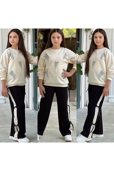 ALPİDS Female Tracksuit with Bow Tie