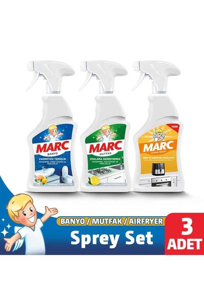 Marc Banyo + Mutfak + Airfryer Sprey 3x750 ML