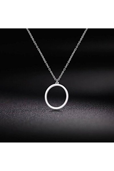 Yuchicly Round Ring Figured Necklace – Minimal and Elegant Women's and Men's ...