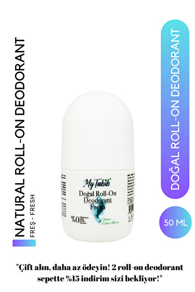 mytabib My Tabib Doğal Roll-On Deodorant Fresh - Kadın Erkek Kullanımı | Vega...