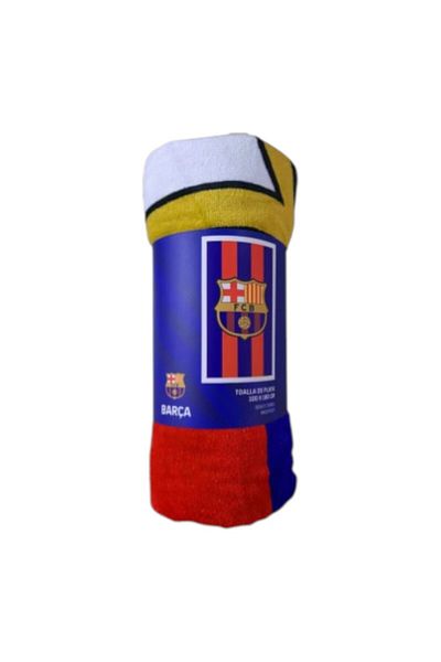 FC BARCELONA Bath towel, Grande, 180x100 cm, 100% cotton, FC Barcelona