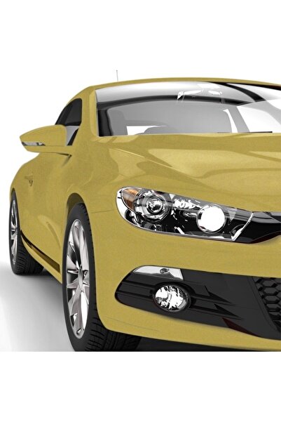 Oracal Car Wrapping Film - Gold 091, Glossy Finish, Size 3.0M X 1.26M