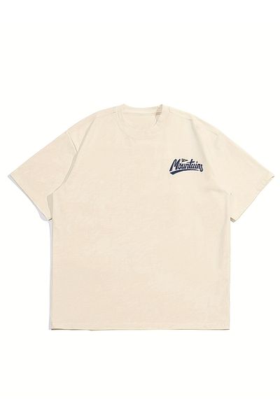 uyguntarz Unisex Mountain Design Printed Tshirt