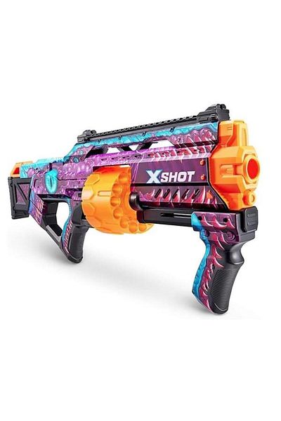 X-Shot Blaster with 16 darts Excel Skins Last Stand Enigma 36518 L