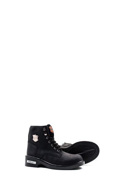 Ayakkabıhane Black Zippered Unisex Classic Boots Ah1E66619241204