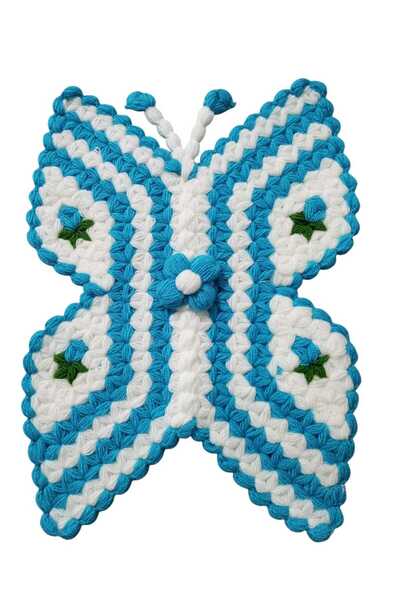 ENAM هدية منشفة حمام محبوكة يدويًا