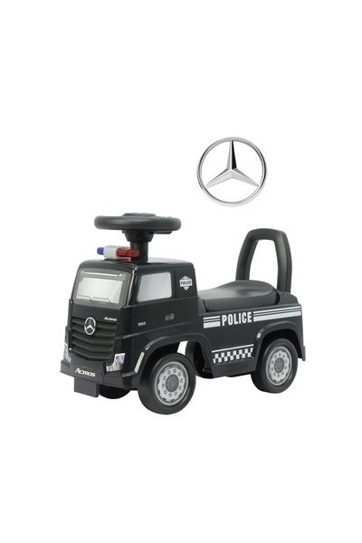 Milly Mally Masinuta de politie tip camion Ride On Mercedes-Benz Actros, 12-3...