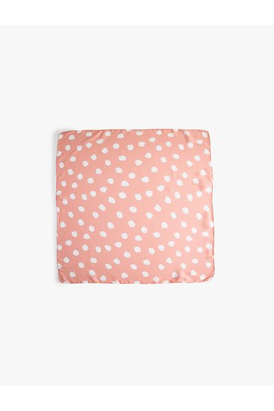 Koton Pink Women's Polka-Dot Shawl