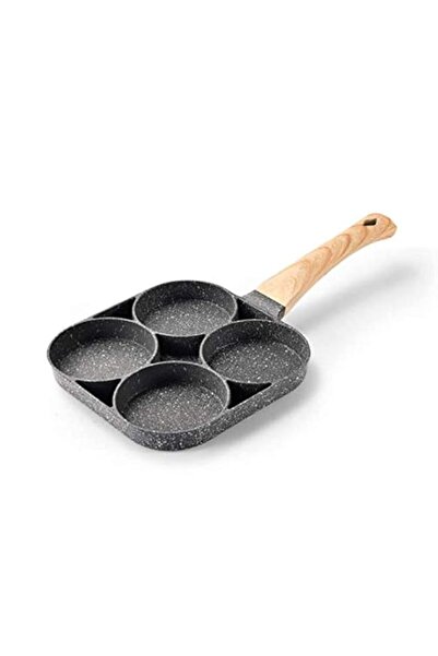 Generic Private Label Fashionyy-Non-Stick Pan, Four-Hole Omelette, Egg Burger Pan, Omelette Pan, Induction