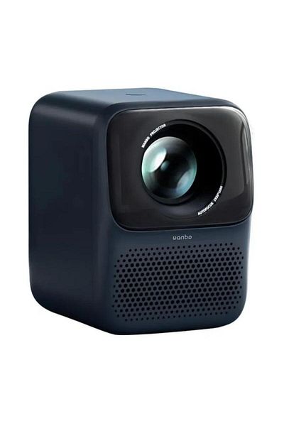 Xiaomi Proiector portabil Wanbo T2 MAX, Full HD, HDMI, 450 lumeni, 1 GB RAM, 16 GB Flash, difuzor de 6 W