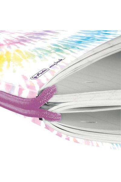 Herlitz Caiet MyBook Flex, 2 x 40 pages, 80 g/sqm, lined and math, New Batik Freedom