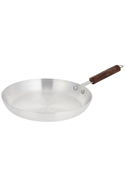 Generic مقلاة راج المصنوعة من الألومنيوم بمقبض خشبي، 28 سم، RAFP14، مناسبة لل...