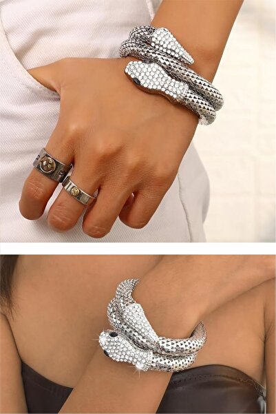 vogutima jewelery&silver by timuçin mavili سوار نسائي من الفولاذ - سوار نسائي...