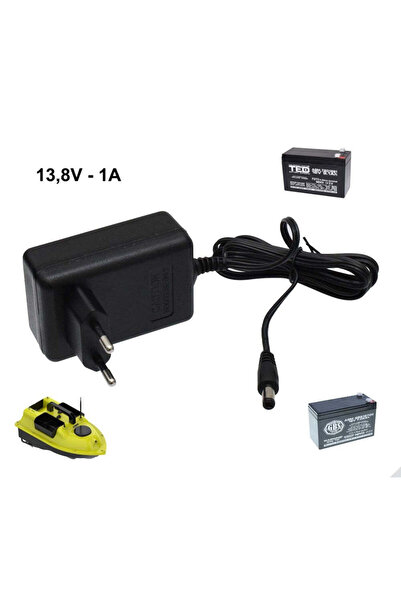 VTM Lead-Acid Battery Charger 13.8V - 1A / DC Plug 2.1