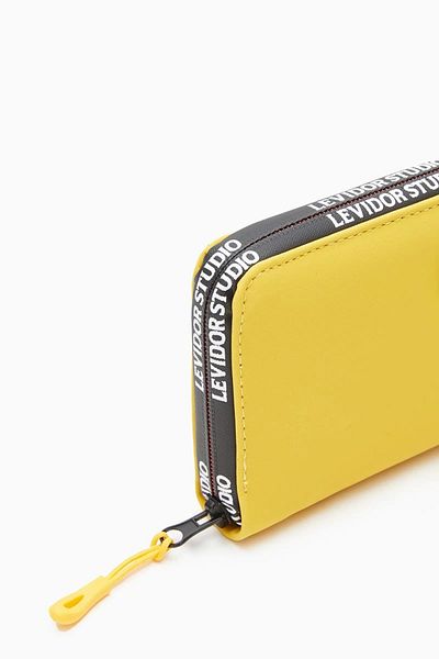AYK'S Portofel de damă din material textil galben Levidor 920004