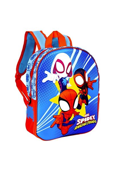 Disney Ghiozdan Spider Man SP 12301_2, cu 1 compartiment mare, 32 x 28 x 11 cm