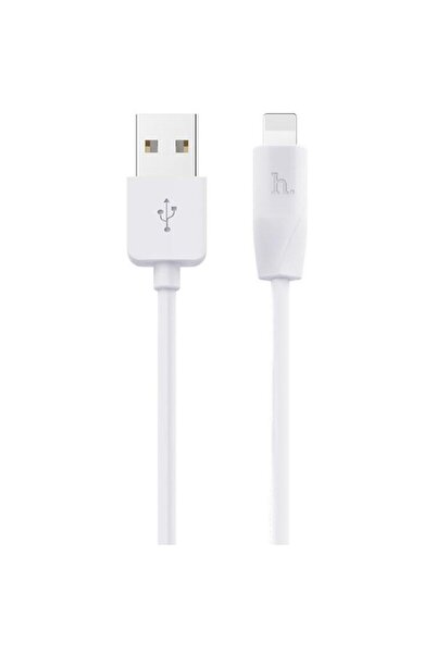 Hoco X1 Бърз USB - Lightning кабел за данни, 1м, 2.1А, Бял
