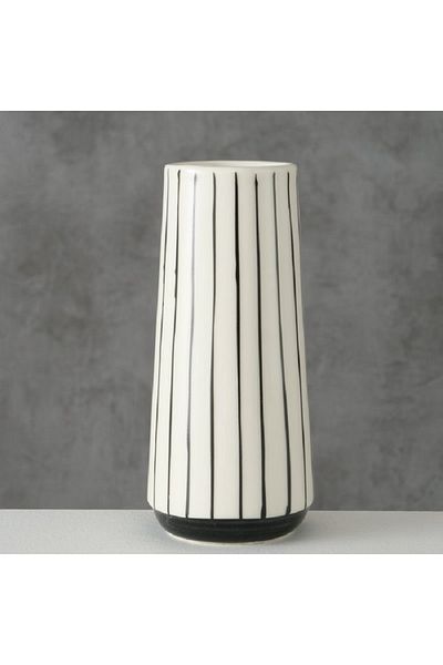 Boltze Decorative porcelain vase Gebby, 15x7 cm