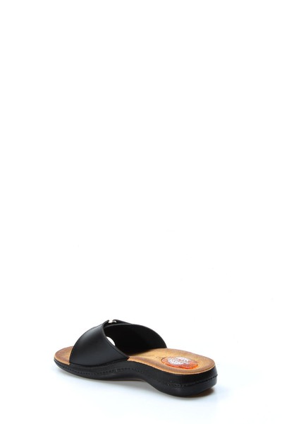 Ayakkabıhane Black Comfortable Women's Home Slippers Ah1E00126151291916151330