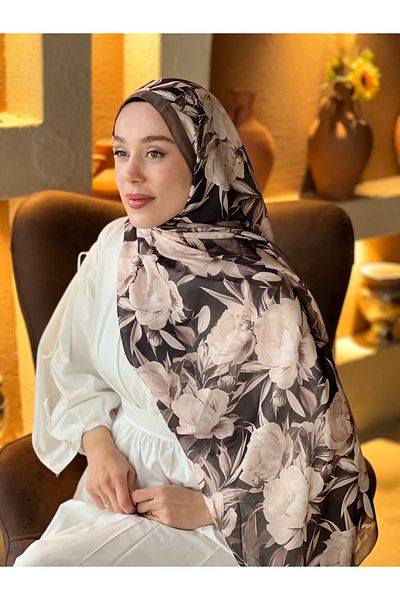 Tesettür Diyarı Seta Pattern Lina Shawl