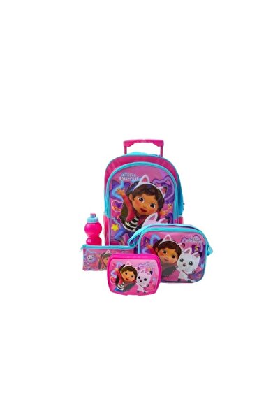 First Kid حقيبة عربة بيت الدمية من غابي - عبوة قيمة ٥ في ١