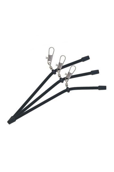 Baracuda Set Anti-tangle rigid Baracuda, 3 bucati, marime 12, negru