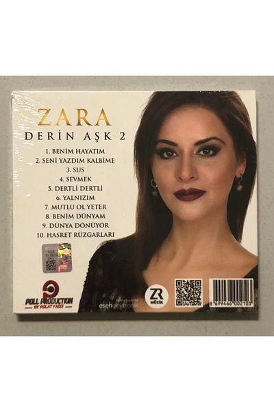 Poll Production Zara Deep Love 2 Cd (Zero Original Period Printing Cd in Gelatin)
