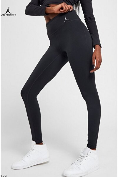 Nike Jordan Sport Logo Leggings siyah spor tayt DQ4448-010 yakamoz spor