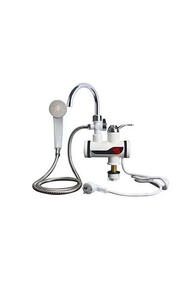 Alista Home Electric Instant Faucet for Hot Water, LCD Display, White, LZ 010 LY