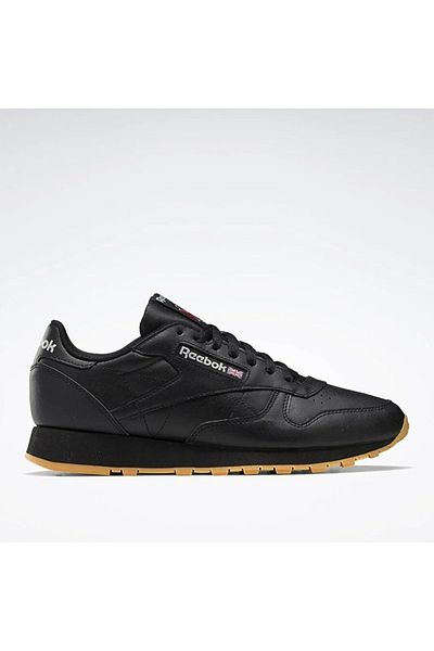 Reebok Κλασικό δερμάτινο μαύρο αθλητικό παπούτσια